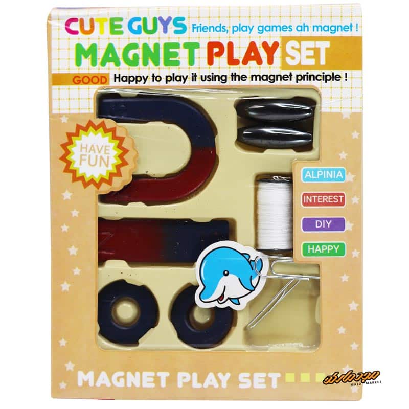 ست کرمی آهنربا آموزشی