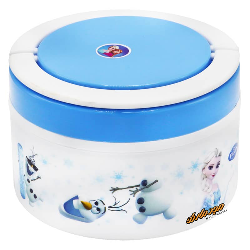 ظرف غذا 1 طبقه داخل استیل طرح فروزن 171