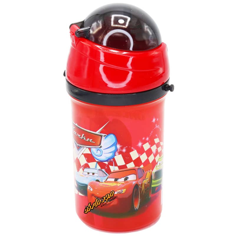 قمقمه 8838 طرح مک کویین قرمز لیدر