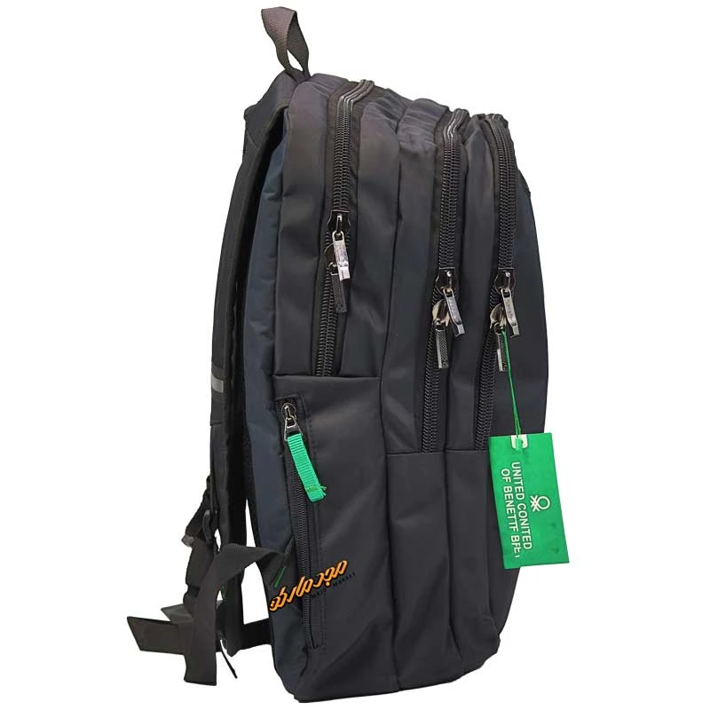کوله پشتی کوچک مشکی بنتون benetton-2