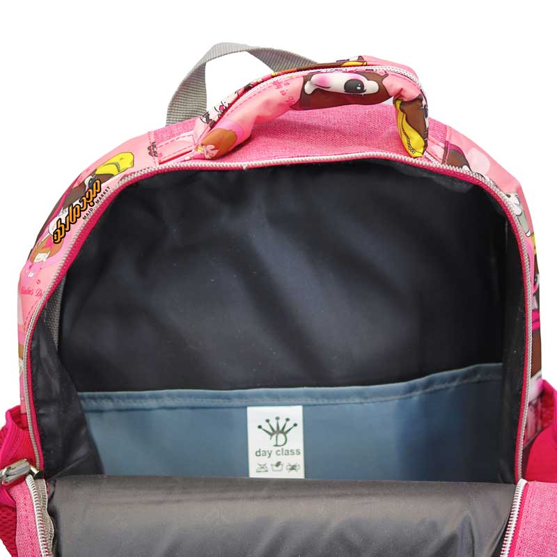 کوله پشتی صورتی طرح سوفی-2