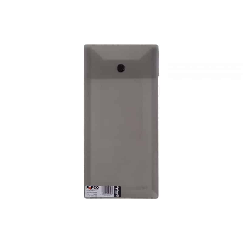 پوشه دکمه دار طوسی ملخی (نامه) ارکید پاپکو