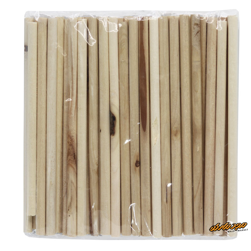 چوب بستنی گرد ساده صبا متالیک1