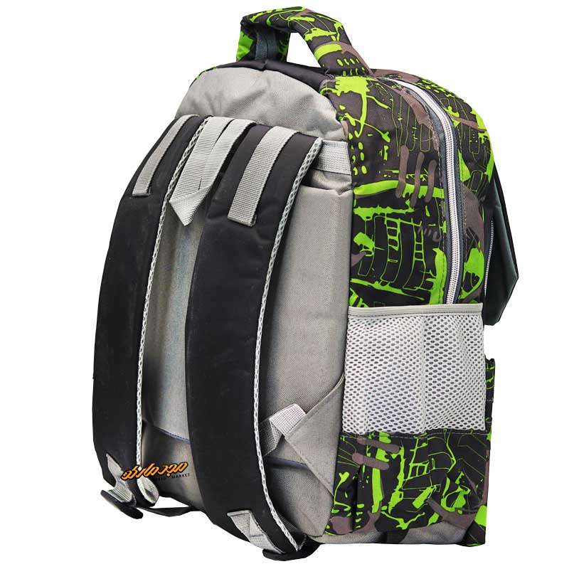 کوله پشتی مشکی سبز طرح بن تن ben10-2