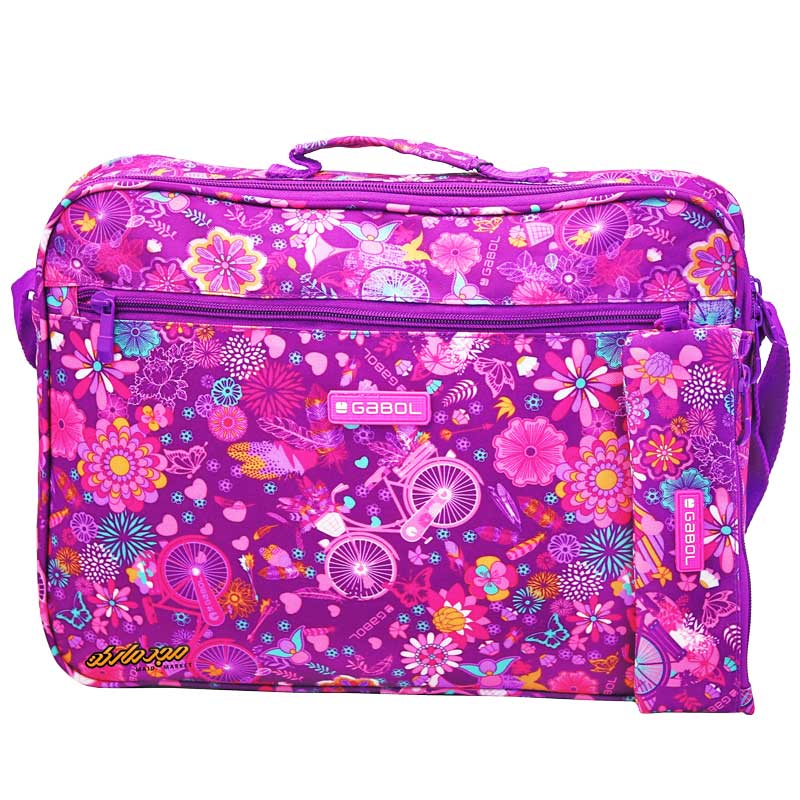 ست کیف دوشی و جامدادی تک زیپ گابل مدل 226959099 ABRIL