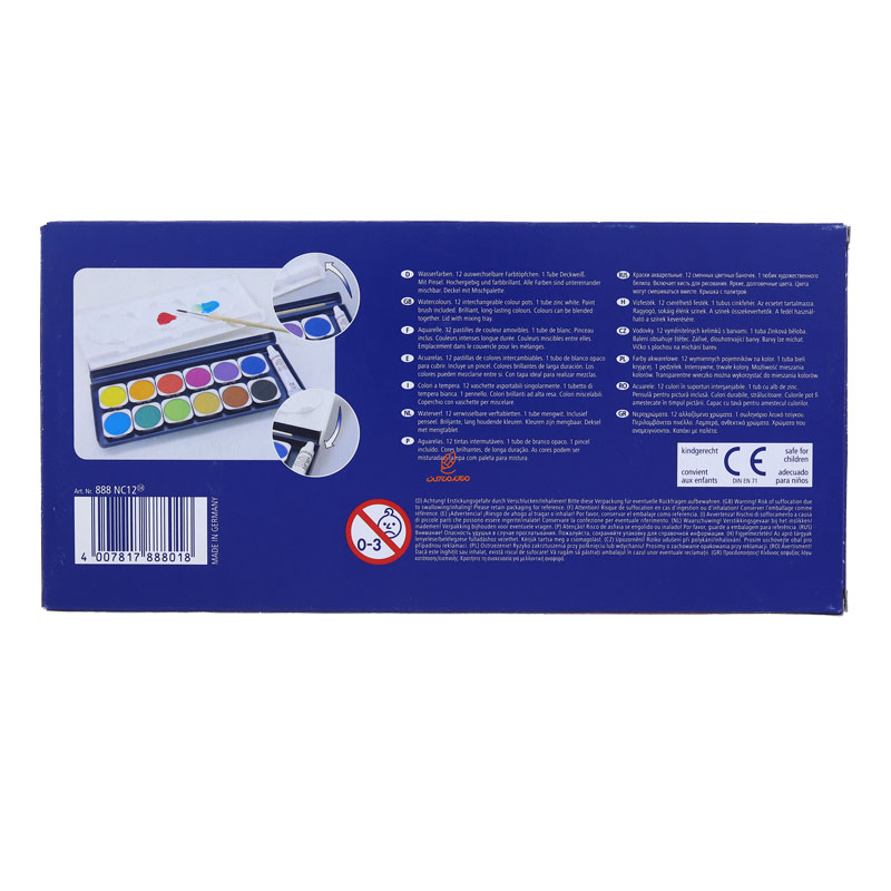 آبرنگ 12 رنگ استدلر مدل NORIS (2)