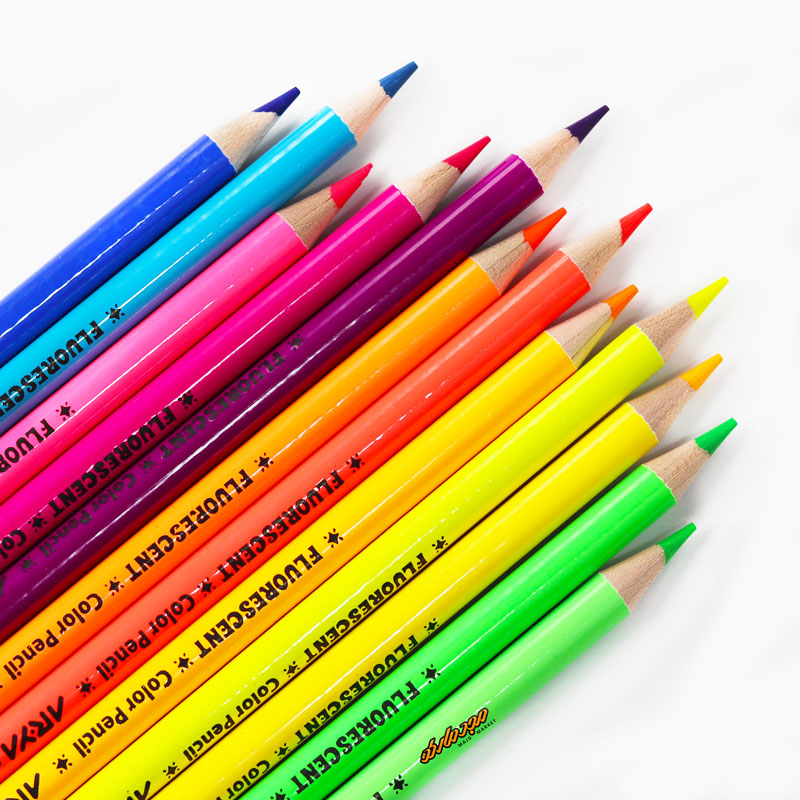 مداد رنگی اریا جعبه کاغذی 12 (8)