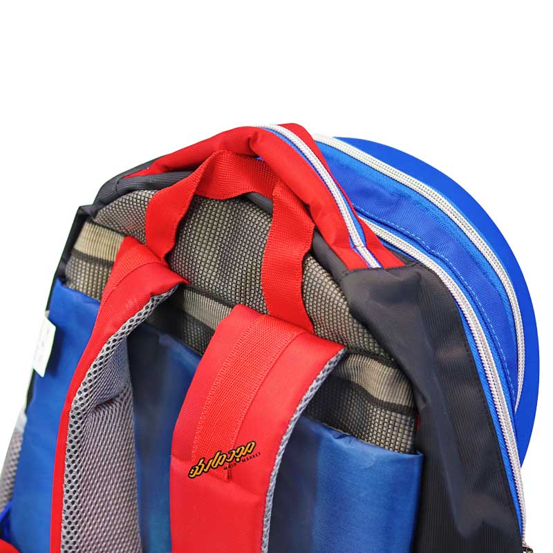 کوله پشتی قرمز طرح مک کوئین-5