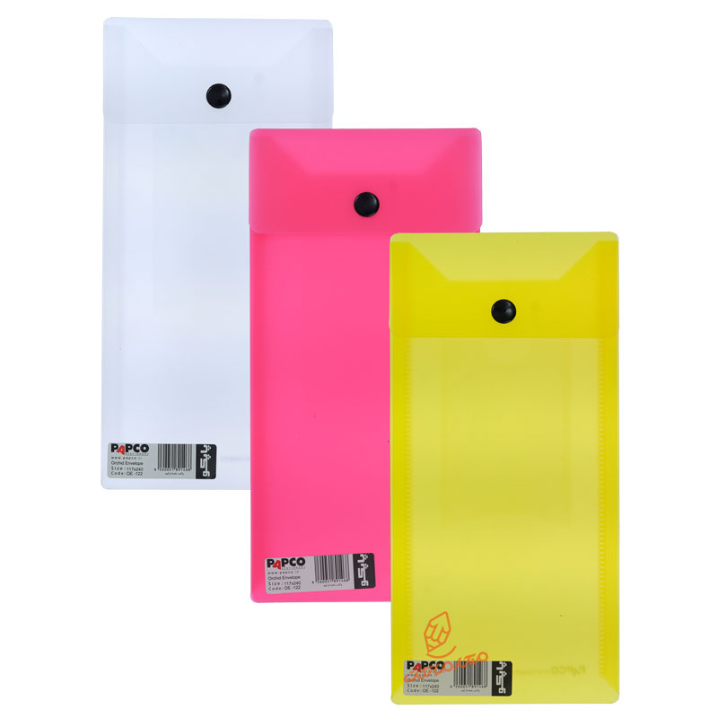 پوشه دکمه دار ملخی (پاکت نامه) ارکید پاپکو PAPCO (1)