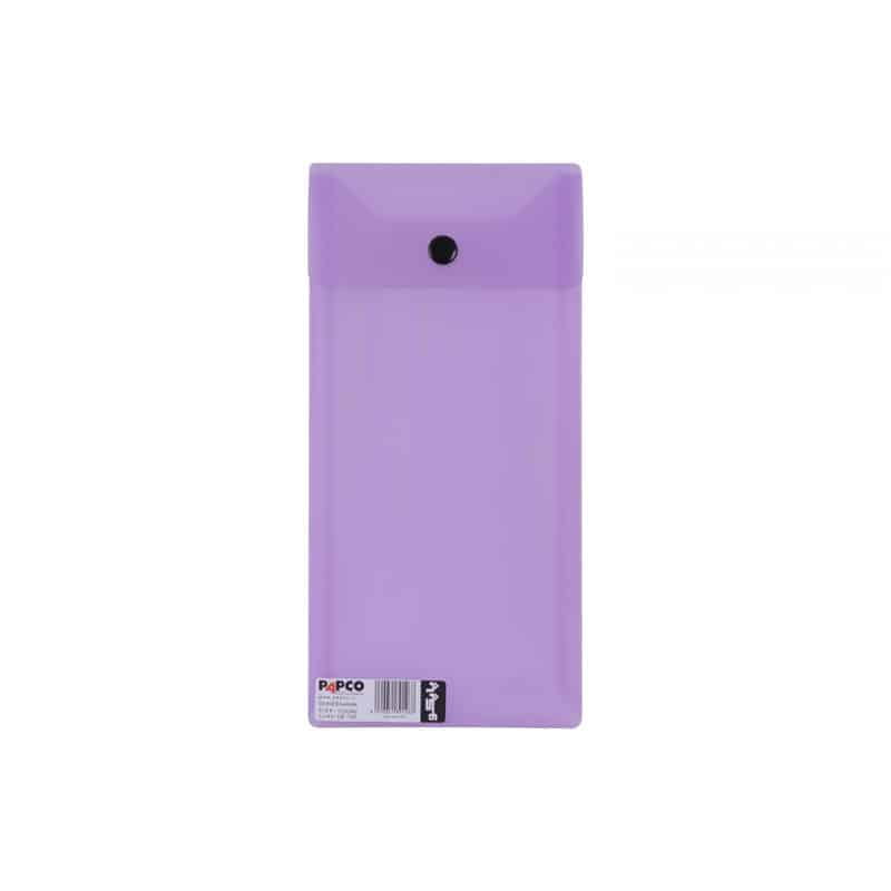 پوشه دکمه دار بنفش OE-122 ارکید پاپکو