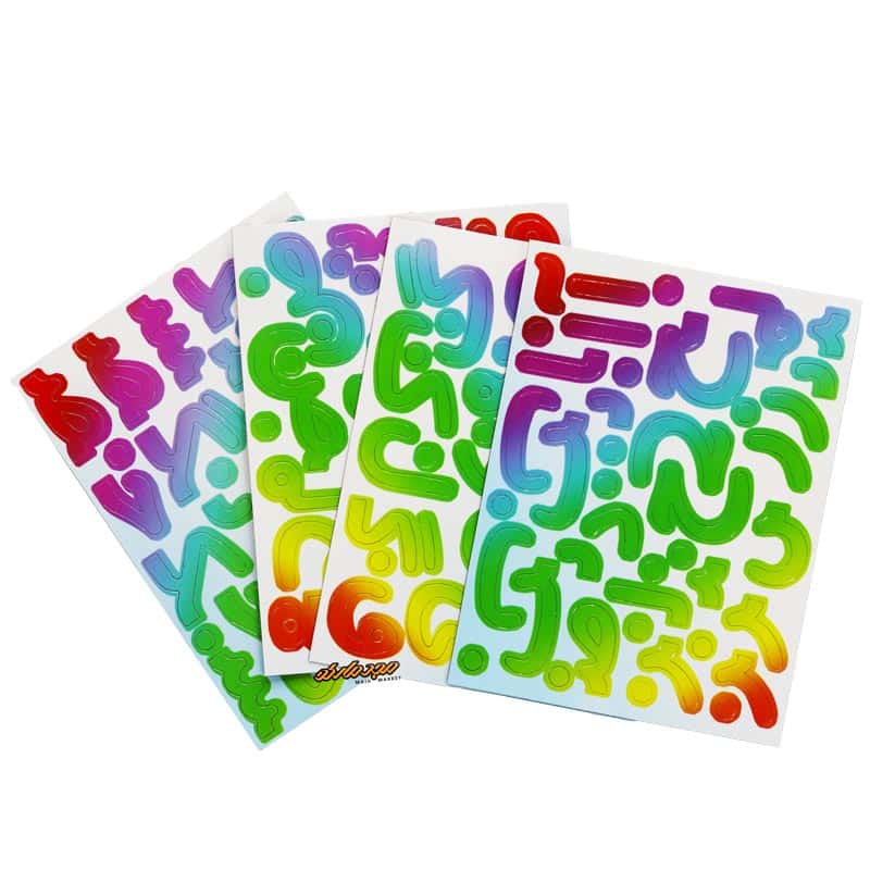 آموزش اعداد و الفبا اهنربایی جعبه ای رسام تحریر(پارس رسام)5