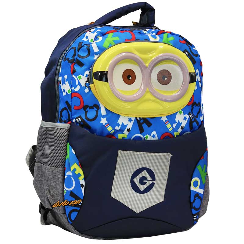 کوله پشتی آبی طرح مینیون