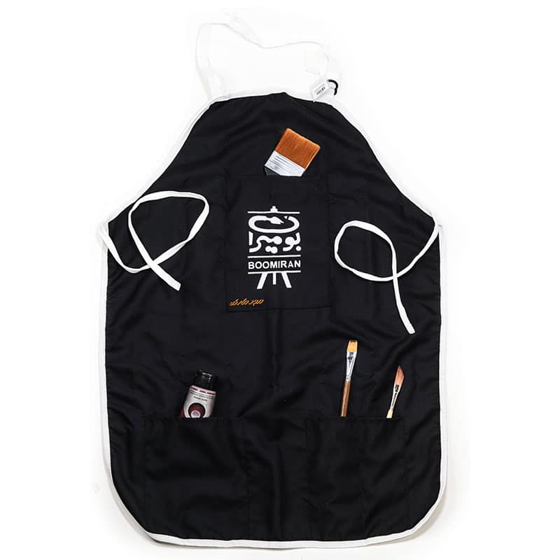 پیش بند نقاشی مشکی کوتاه بومیران