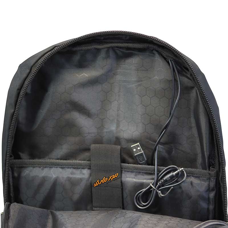 کوله پشتی بزرگ مشکی بنتون benetton-4