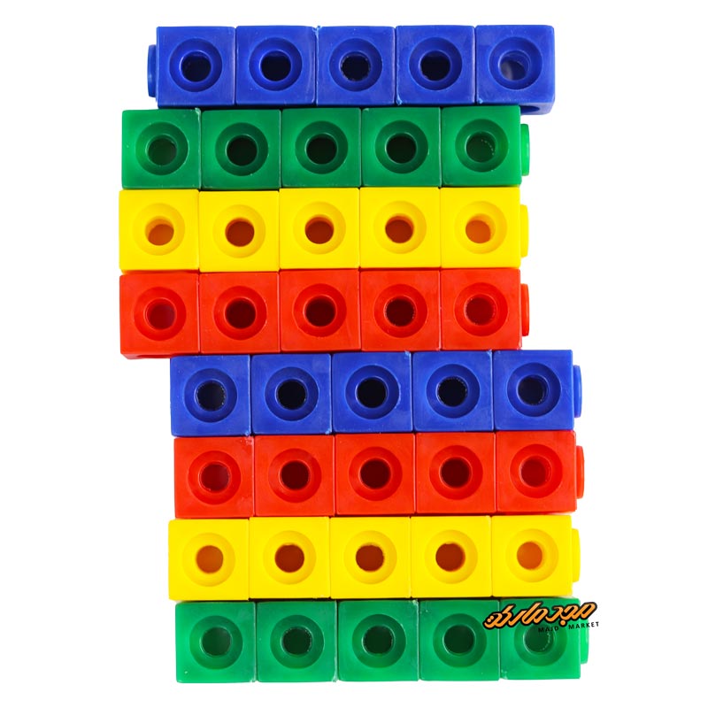 چینه 100 تایی آوای باران (مکعب های ریاضی)4