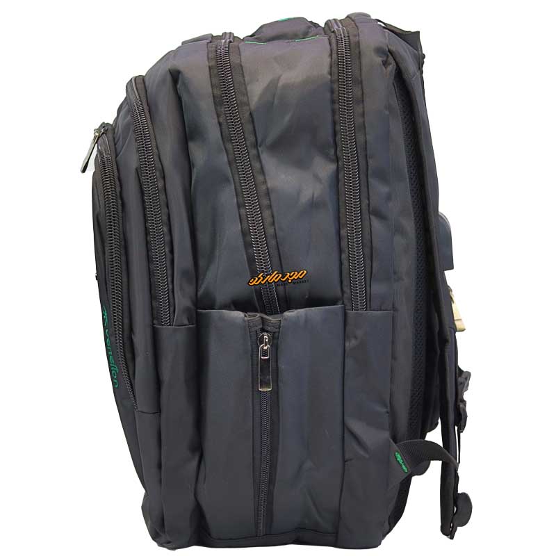 کوله پشتی بزرگ مشکی بنتون benetton-3