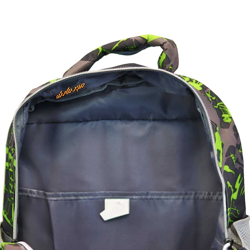 کوله پشتی مشکی سبز طرح بن تن ben10-4