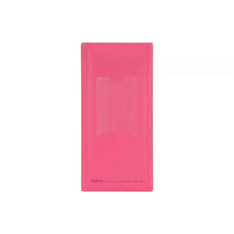 پوشه دکمه دار صورتی ملخی (نامه) ارکید پاپکو پشت