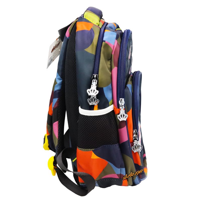 کوله پشتی سرمه ای طرح اسب تک شاخ2