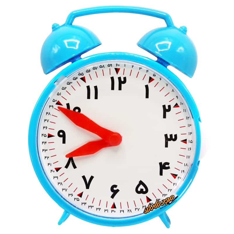 ساعت آموزشی آبی رنگ شماره NO.2