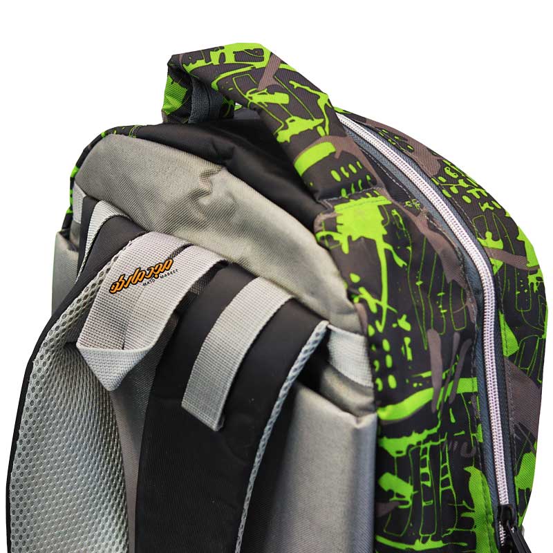 کوله پشتی مشکی سبز طرح بن تن ben10-3