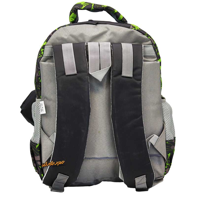 کوله پشتی مشکی سبز طرح بن تن ben10-1