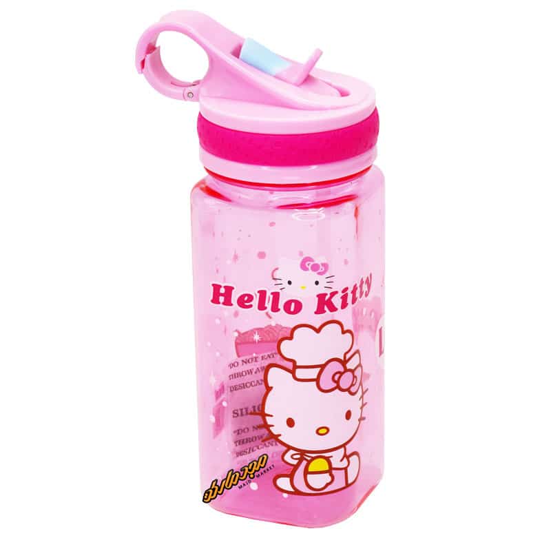 قمقمه 8841 طرح کیتی صورتی لیدر