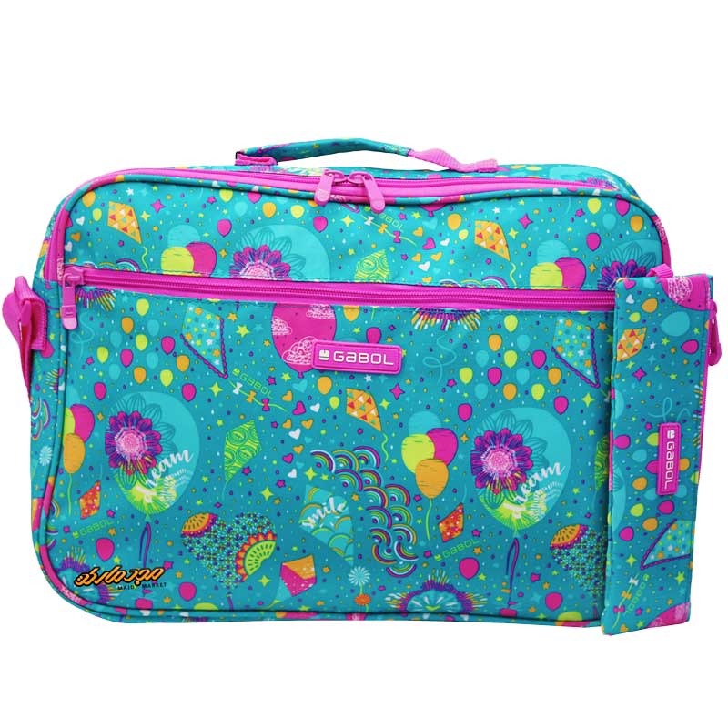 ست کیف دوشی و جامدادی تک زیپ گابل مدل MIMIC 226559099