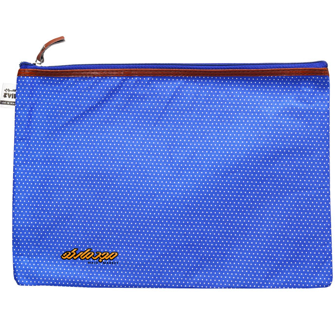 پوشه پارچه ای طرح خال خال ابی سویل