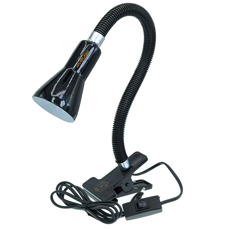 چراغ مطالعه مهندسی مشکی 115 کریم زاده