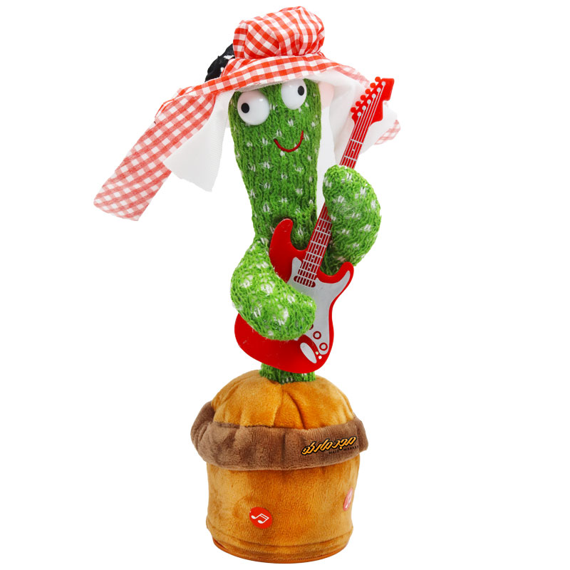 کاکتوس و گیتار قرمز موزیکال سخنگو