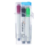 ماژیک رنگ آمیزی 12 رنگ مهر دار دسته آبی 208 (5)