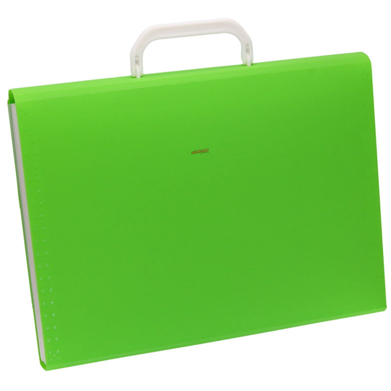 کیف فایلی 12 خانه سبز اسکای (3)