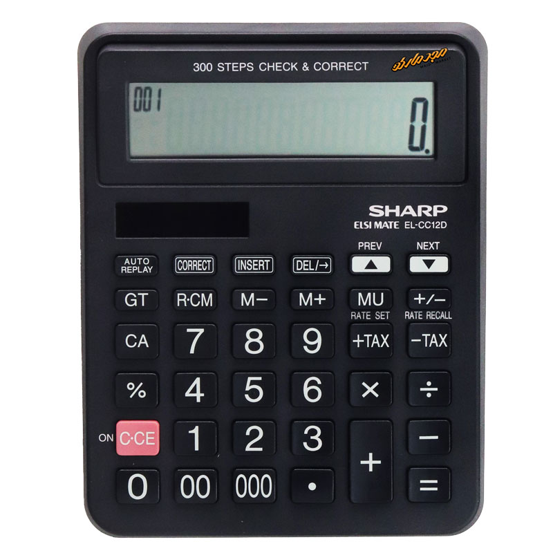 ماشین حساب رومیزی 12 رقم شارپ مدل ELCC12D