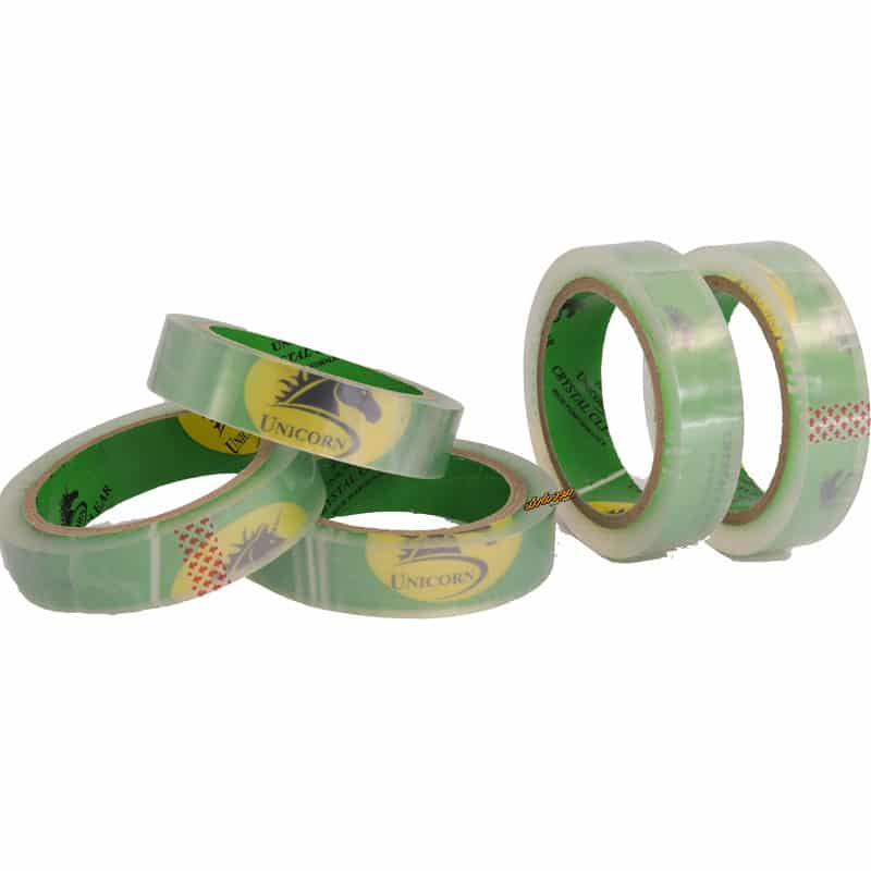 چسب نواری 90 یارد کریستال 2.5 سانت یونی کورن (1)