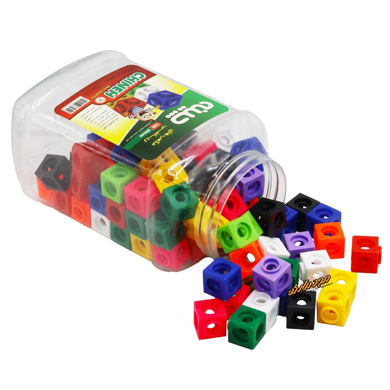 چینه 100 تایی آوای باران (مکعب های ریاضی)1