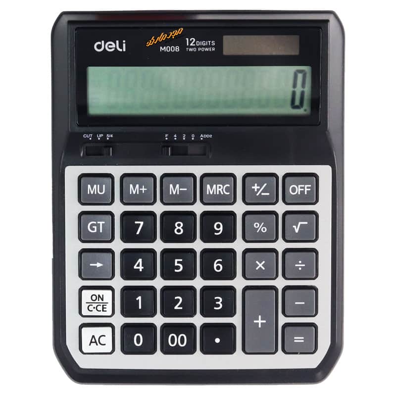 ماشین حساب رومیزی 12 رقم دلی مدل M00820