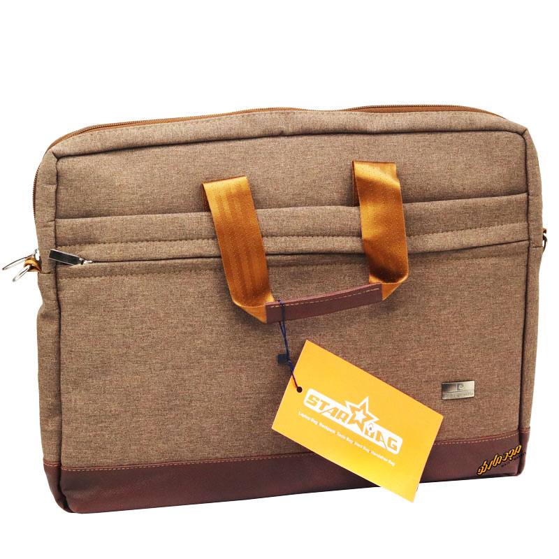 کیف لپ تاپ قهوه ای استاربگ 07