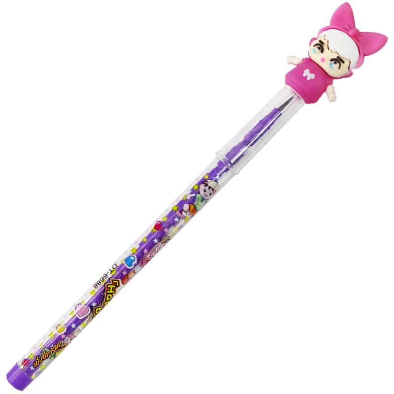 مداد فشنگی فانتزی طرح عروسکی بنفش 172