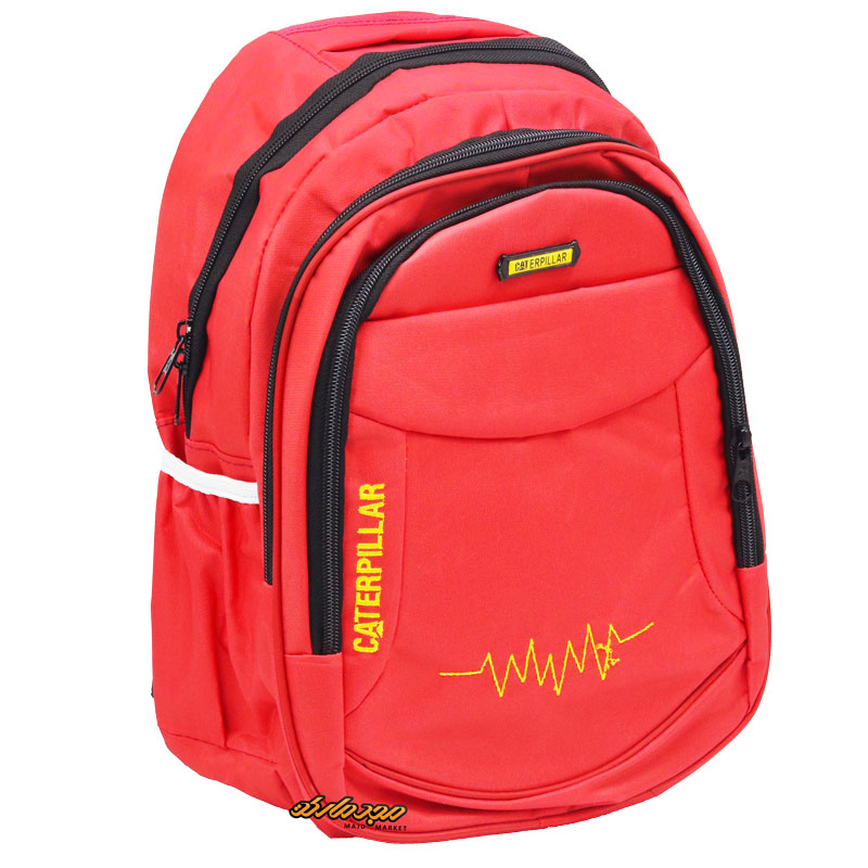 کوله پشتی کاتر پیلار قرمز طرح ضربان قلب