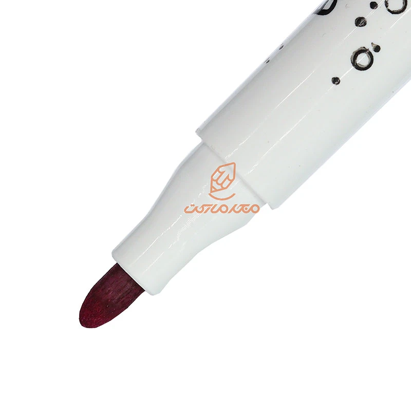 ماژیک رنگ آمیزی 12 رنگ مهر دار دسته آبی 208 (1)