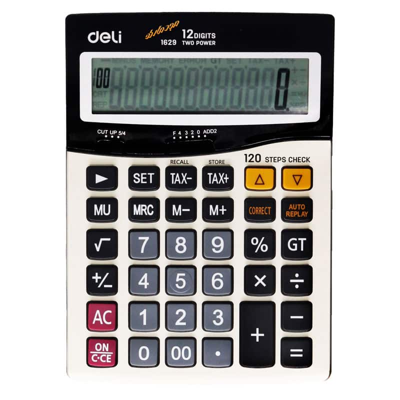 ماشین حساب رومیزی 12 رقم دلی مدل 1629