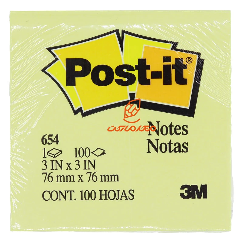 پست ایت 7676 زرد کد 654 POST-IT (2)