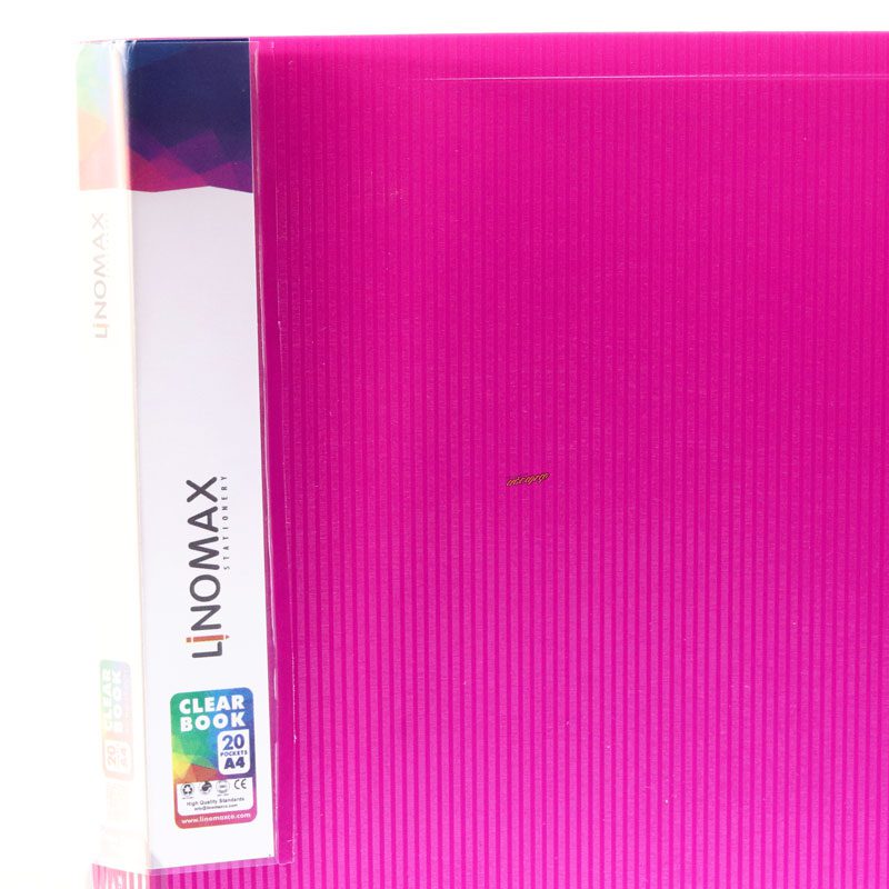 کلربوک 20 برگ سرخابی لینومکس DL21 (1)