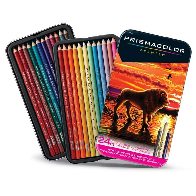 مداد رنگی 24 رنگ سری طبیعت پریسما کالر