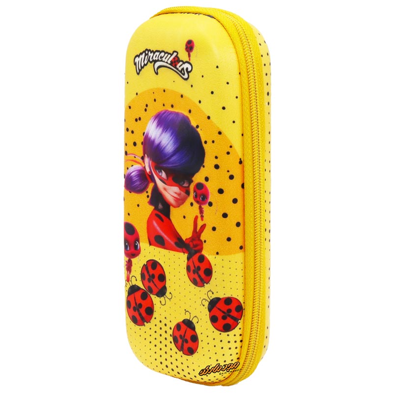 جامدادی 201 زرد طرح دختر کفش دوزکی لایت استار