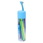 ماژیک 12 رنگ استوانه ای طرح زرافه آبی 1776 (3)