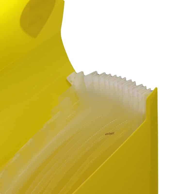 کیف فایلی 12 خانه زرد اسکای (2)