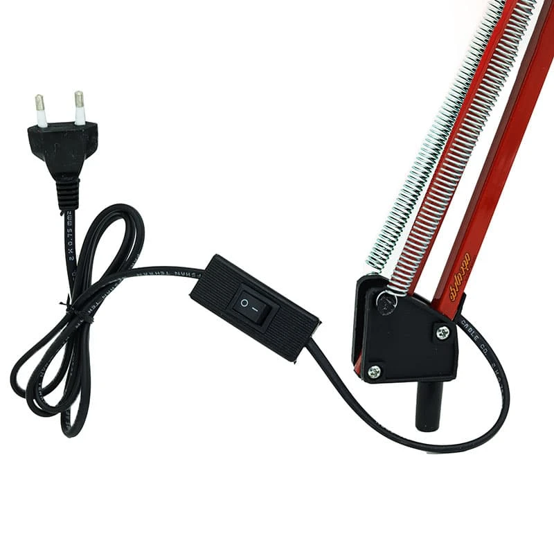 چراغ مطالعه مهندسی قرمز 101 کریم زاده (4)