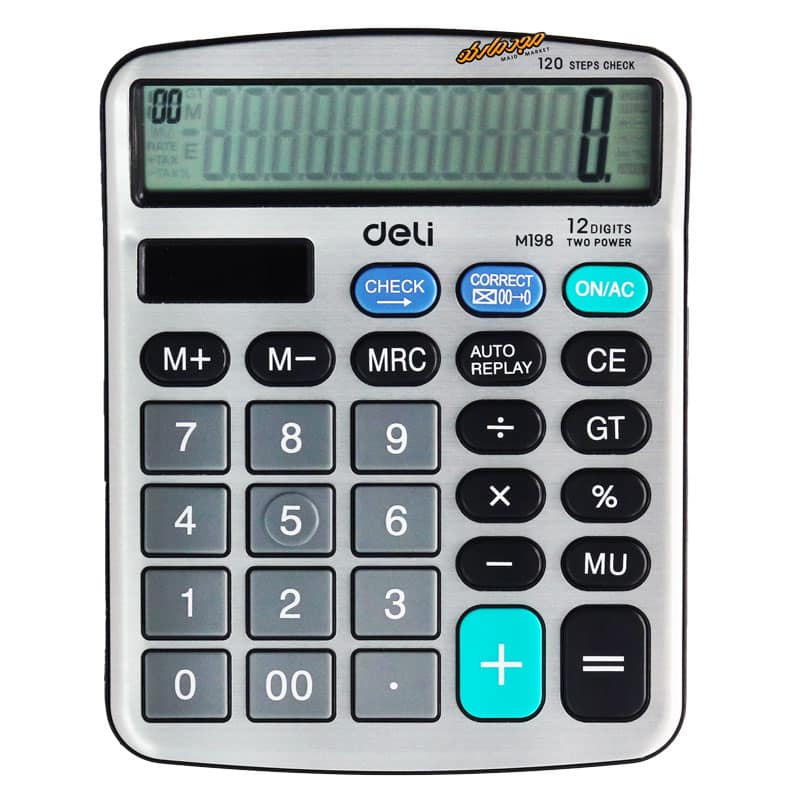 ماشین حساب رومیزی 12 رقم دلی مدل M19810